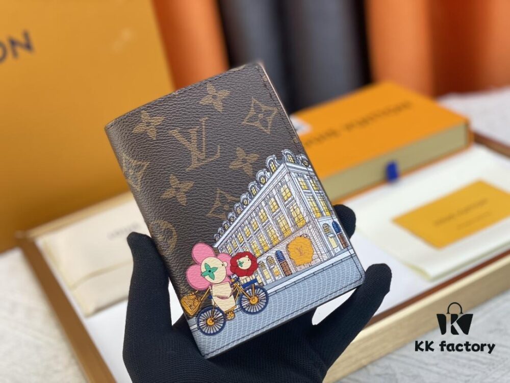 693072ee6e68136f4d9a5e3f M60410 Pink 👏👏 Vivienne Holidays 2022 Collection Passport Holder Celebrates Louis Vuitton's Travel Spirit