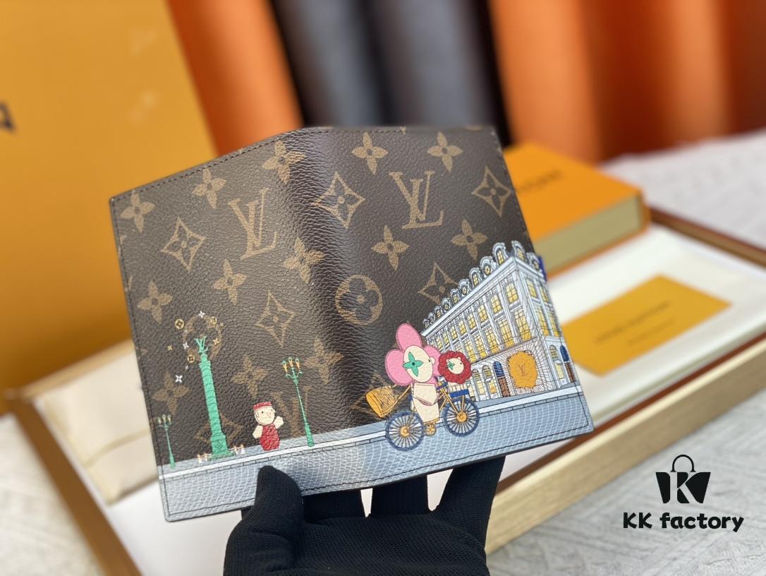 693072f16e68136f4d9a5e46 M60410 Pink 👏👏 Vivienne Holidays 2022 Collection Passport Holder Celebrates Louis Vuitton's Travel Spirit