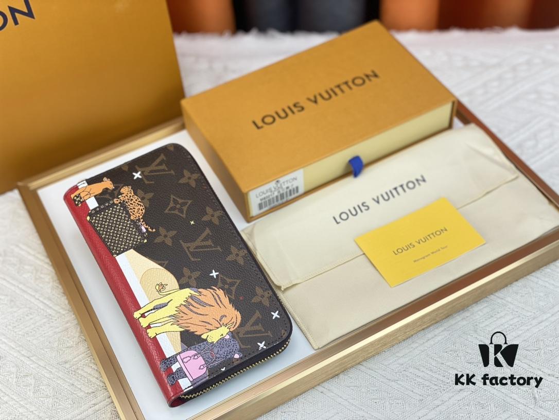 693072f76e68136f4d9a5e50 M81630. 👏👏Vivienne Holidays 2022 Collection Limited Edition Zippy Coin Purse, Celebrating Louis Vuitton's Travel Heritage