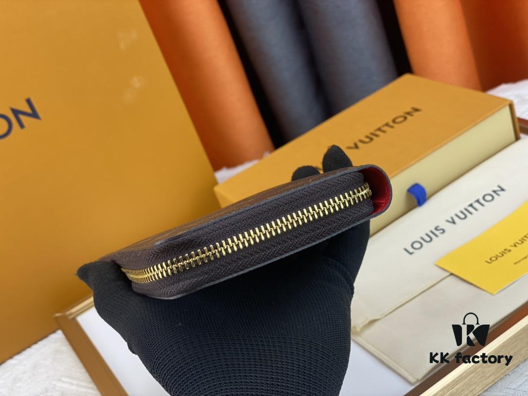 693072f76e68136f4d9a5e53 M81630. 👏👏Vivienne Holidays 2022 Collection Limited Edition Zippy Single Compartment Wallet, Showcasing Louis Vuitton's Travel Heritage