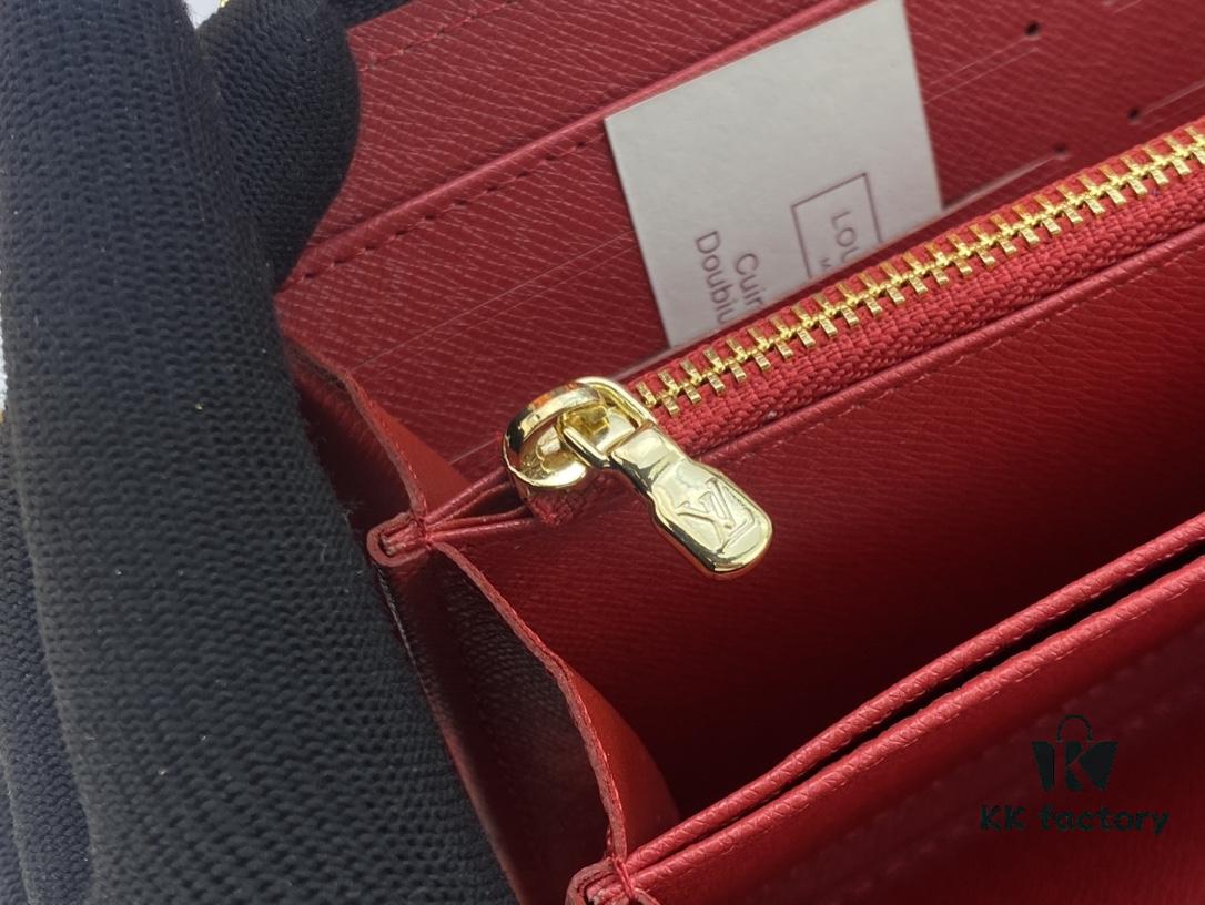 693072fa6e68136f4d9a5e58 M81630. 👏👏Vivienne Holidays 2022 Collection Limited Edition Zippy Single Compartment Wallet, Showcasing Louis Vuitton's Travel Heritage