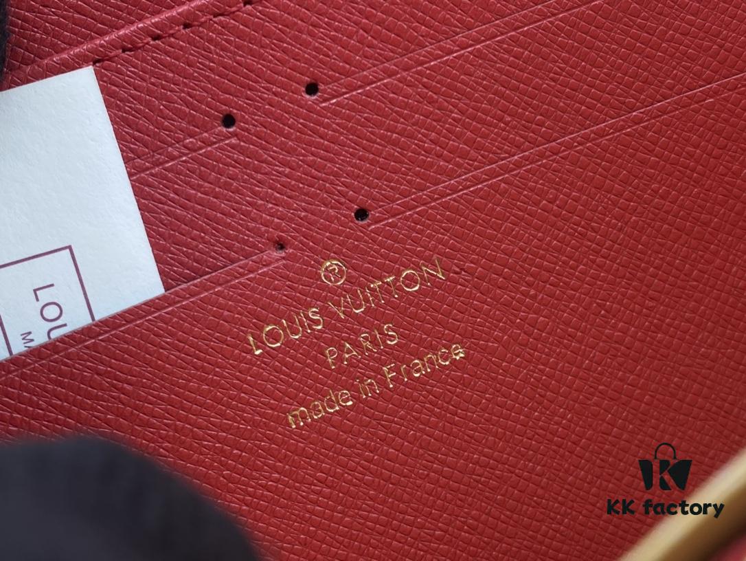 693072fb6e68136f4d9a5e59 M81630. 👏👏Vivienne Holidays 2022 Collection Limited Edition Zippy Single Compartment Wallet, Showcasing Louis Vuitton's Travel Heritage