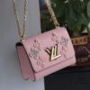 New Arrival [Rose] Top Quality Original Version [Rose]... Even More Beautiful in Real Life [Kiss][Kiss] LV's Hottest Twist Denim Medium Bag Now Available 💃