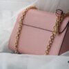New Arrival [Rose] Top Quality Original Version [Rose]... Even More Beautiful in Real Life [Kiss][Kiss] LV's Hottest Twist Denim Medium Bag Now Available 💃
