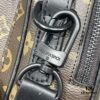 Upgraded 220 M46973 LV Pattern, Black Flower Mailbox Bag