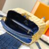 Upgraded M11619 Crocodile-Texture Capucines BB Bag