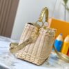 Upgraded M11619 Crocodile-Texture Capucines BB Handbag
