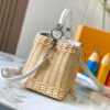 693073346e68136f4d9a5ebb Upgraded M11619 Crocodile-Texture Capucines BB Bag