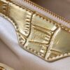 Upgraded M11619 Crocodile-Texture Capucines BB Handbag