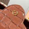 Upgraded M11619 Crocodile-Texture Capucines BB Bag