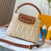 Upgraded M11619 Crocodile-Texture Capucines BB Bag