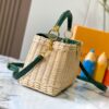 Upgraded M11619 Crocodile-Texture Capucines BB Handbag