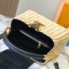 6930734a6e68136f4d9a5edf Upgraded M11618 Ostrich Texture Capucines BB Handbag