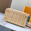 Upgraded M11618 Ostrich-Texture Capucines BB Handbag