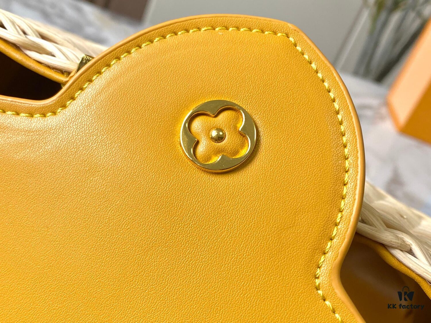 Upgraded M11617 Capucines BB Handbag featuring a woven rattan design inspired by the 1892 Louis Vuitton picnic trunk, crafted with cowhide leather handles and flap, metallic LV logo, detachable and adjustable leather shoulder strap for crossbody wear. Packaging may vary based on availability.