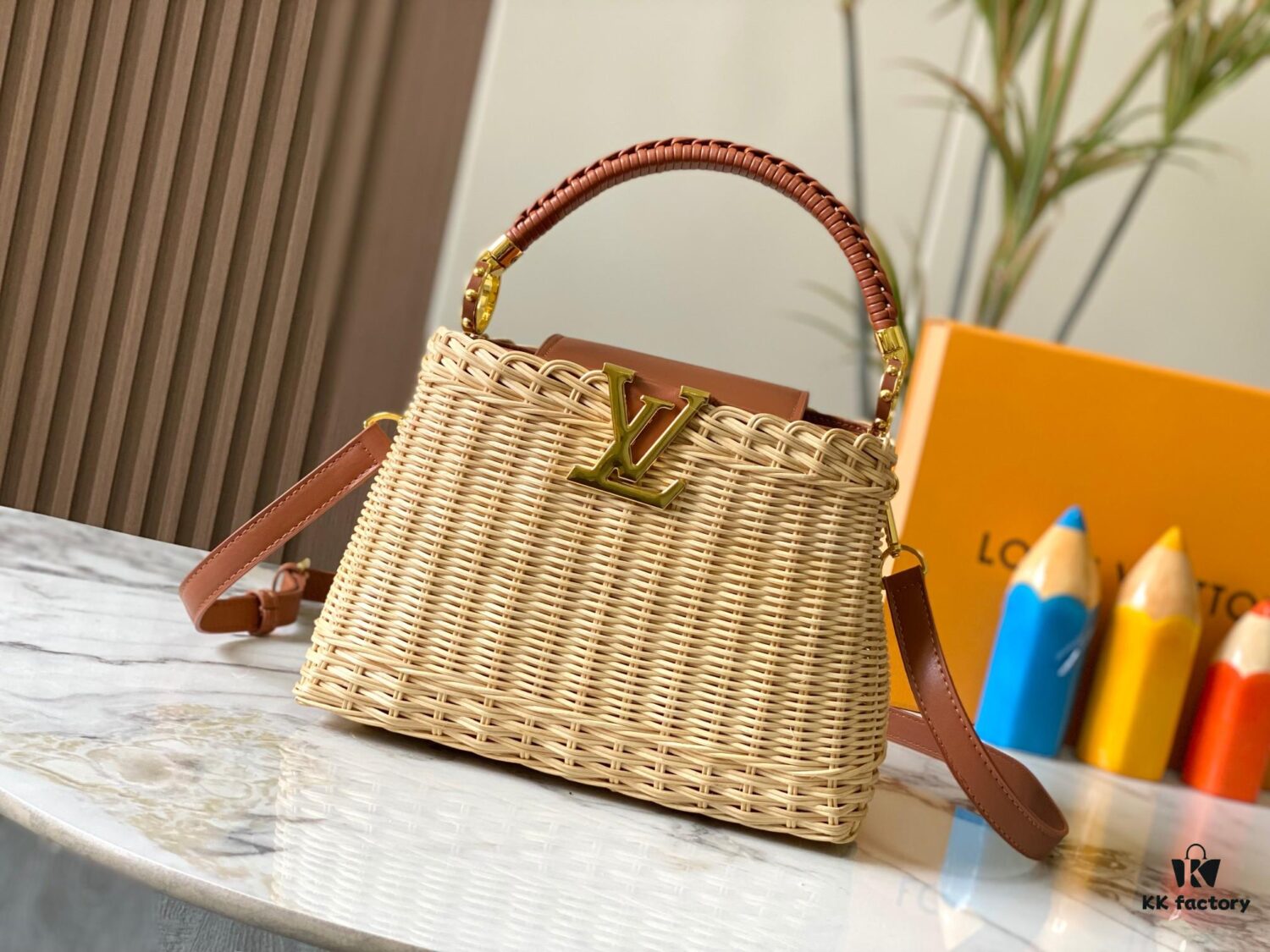Upgraded M11616 Capucines BB Handbag