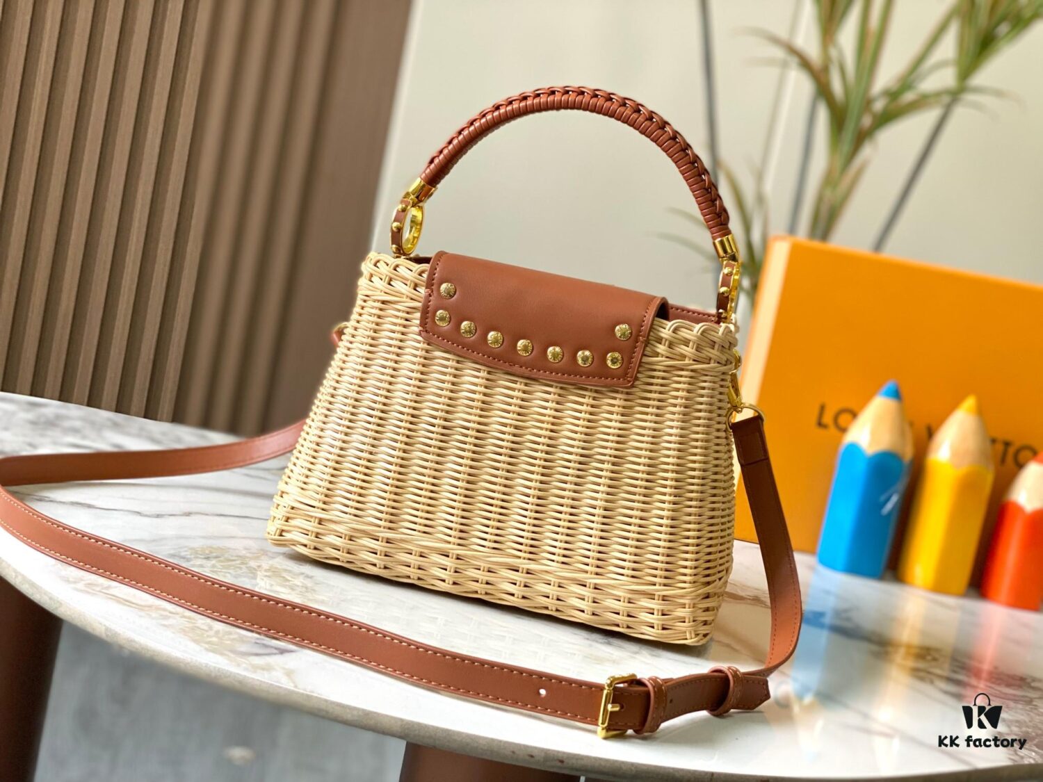 Upgraded M11616 Capucines BB Handbag