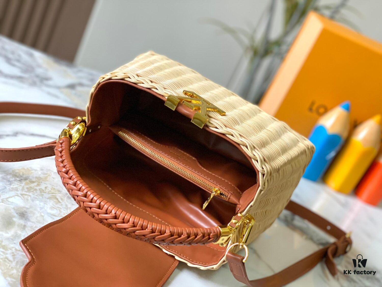 Upgraded M11616 Capucines BB Handbag
