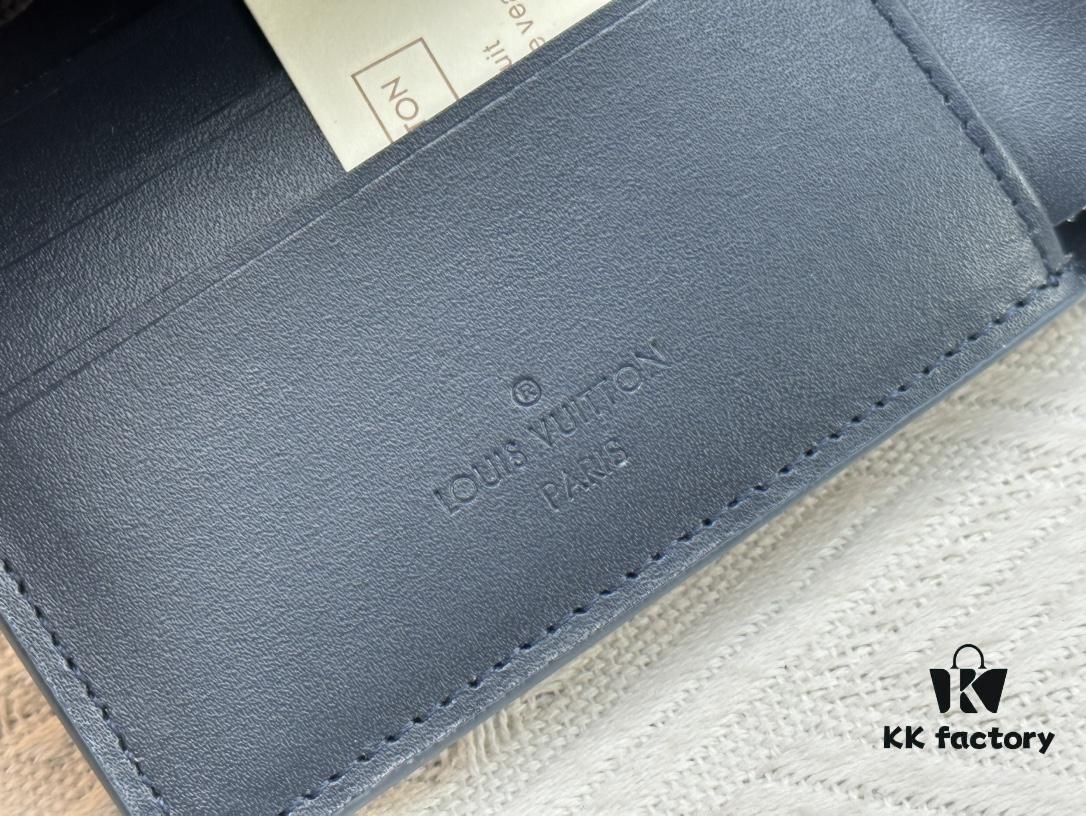 6930738c6e68136f4d9a5f4b MULTIPLE Wallet M83380 Cobalt Blue Short Wallet