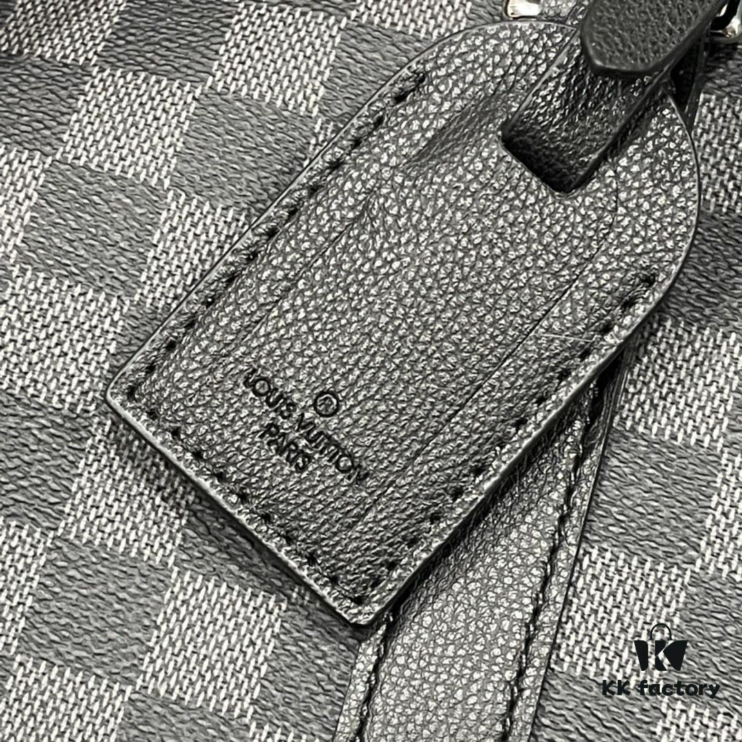 693073936e68136f4d9a5f5a Upgraded Version 240 Latest Model M22532 M41416 M44810 Black Grid, Pressed Grid, Crosshatch Keepall Bandoulière 50 Travel Bag