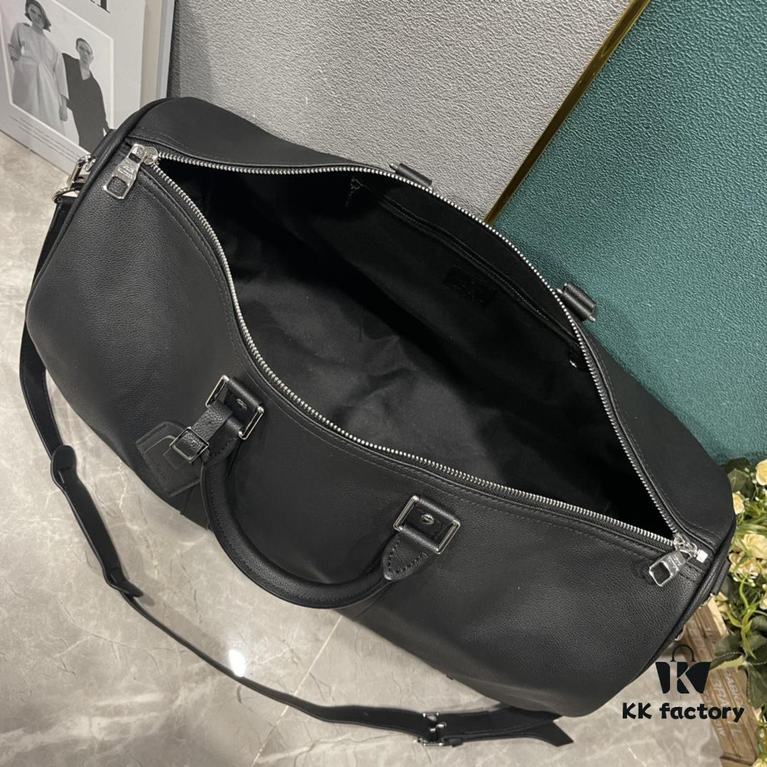 693073986e68136f4d9a5f62 Upgraded Version 240 Latest Model M22532 M41416 M44810 Black Grid, Pressed Grid, Crosshatch Keepall Bandoulière 50 Travel Bag