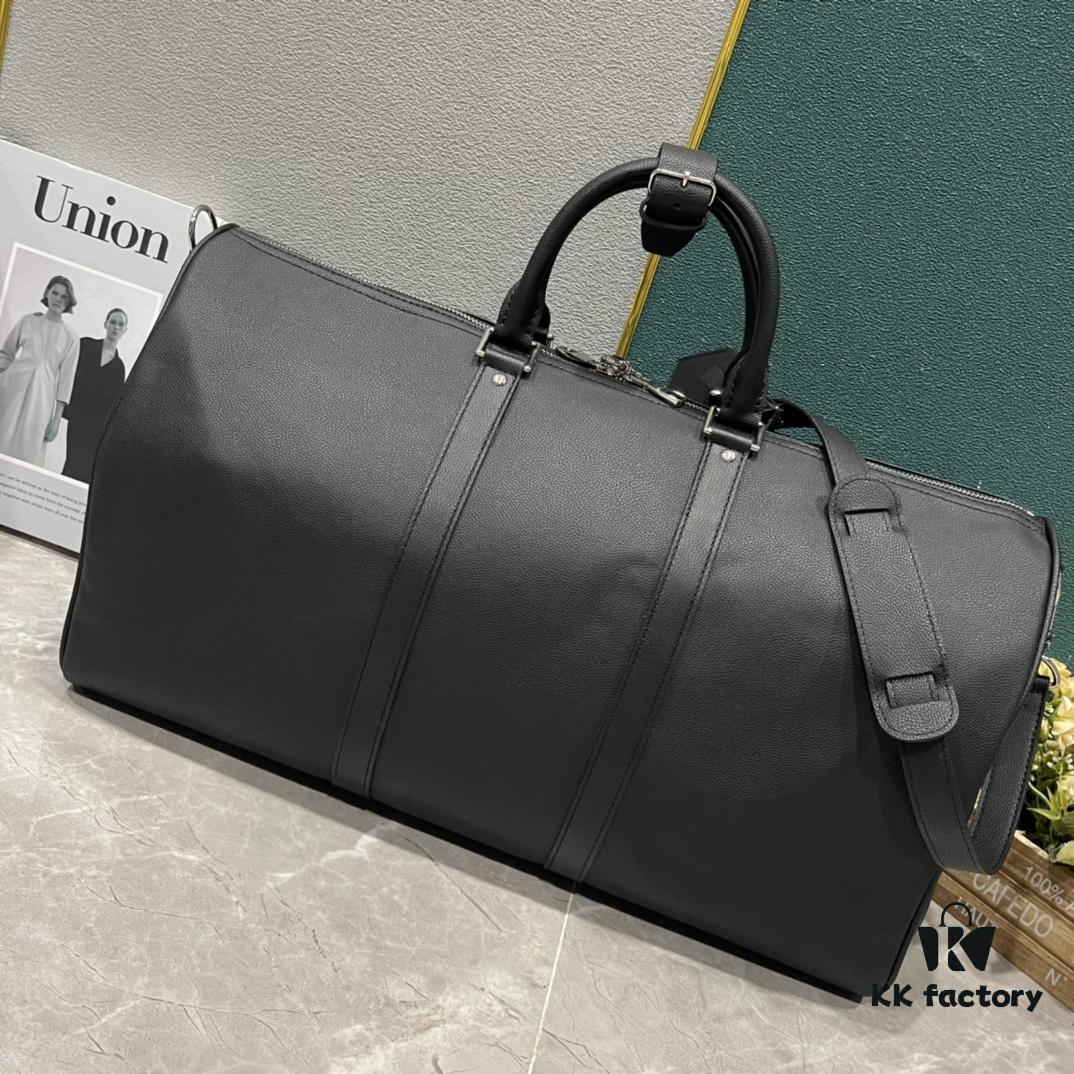 693073996e68136f4d9a5f64 Upgraded Version 240 Latest Model M22532 M41416 M44810 Black Grid, Pressed Grid, Crosshatch Keepall Bandoulière 50 Travel Bag