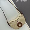 693073a96e68136f4d9a5f86 New Arrival Straw Woven Bag Croissant Handbag