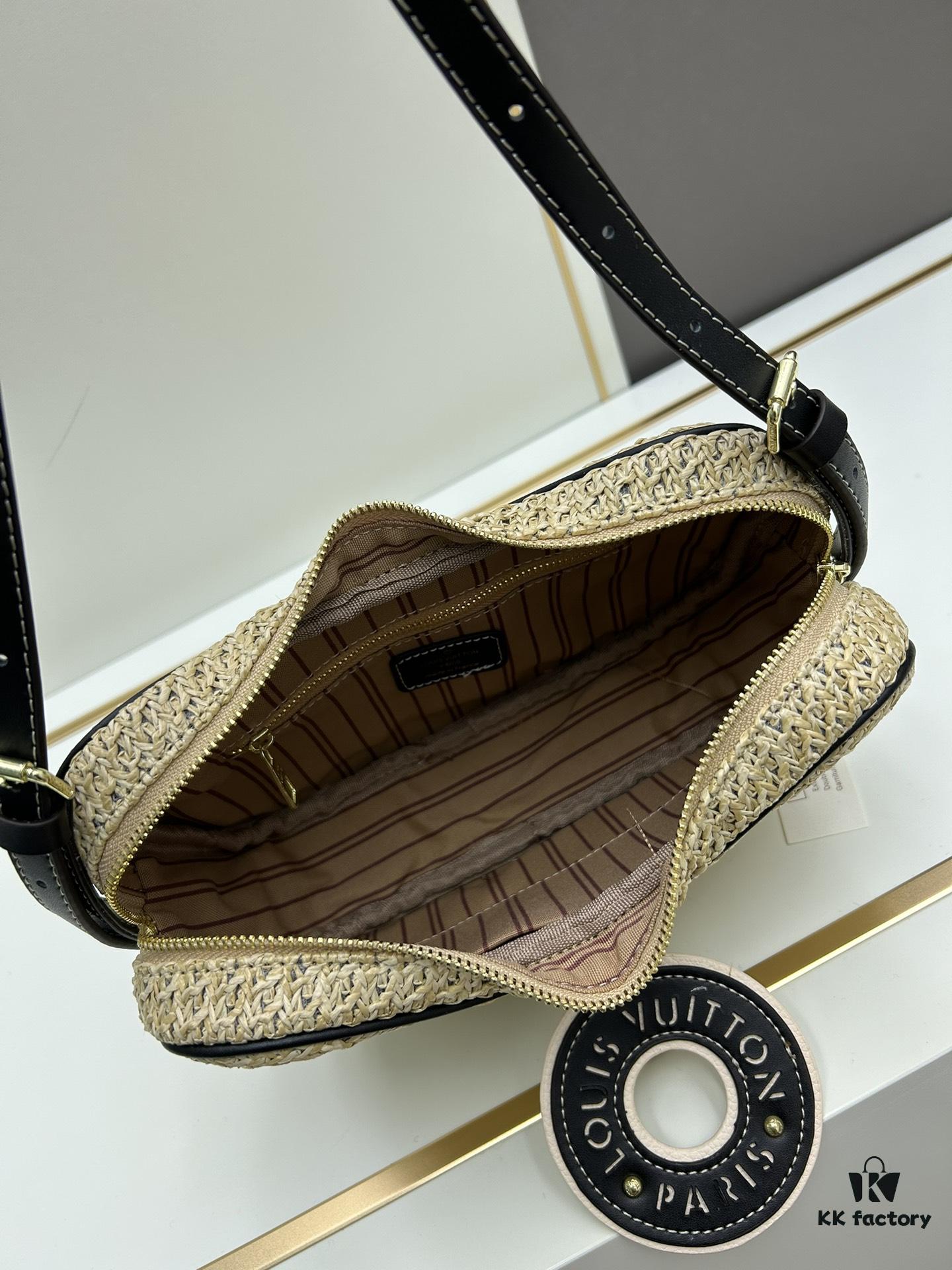 693073ab6e68136f4d9a5f89 New Arrival Straw Woven Bag Croissant Handbag