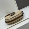 693073af6e68136f4d9a5f91 New Arrival Straw Woven Bag Croissant Handbag