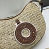 693073af6e68136f4d9a5f92 New Arrival Straw Woven Bag Croissant Handbag