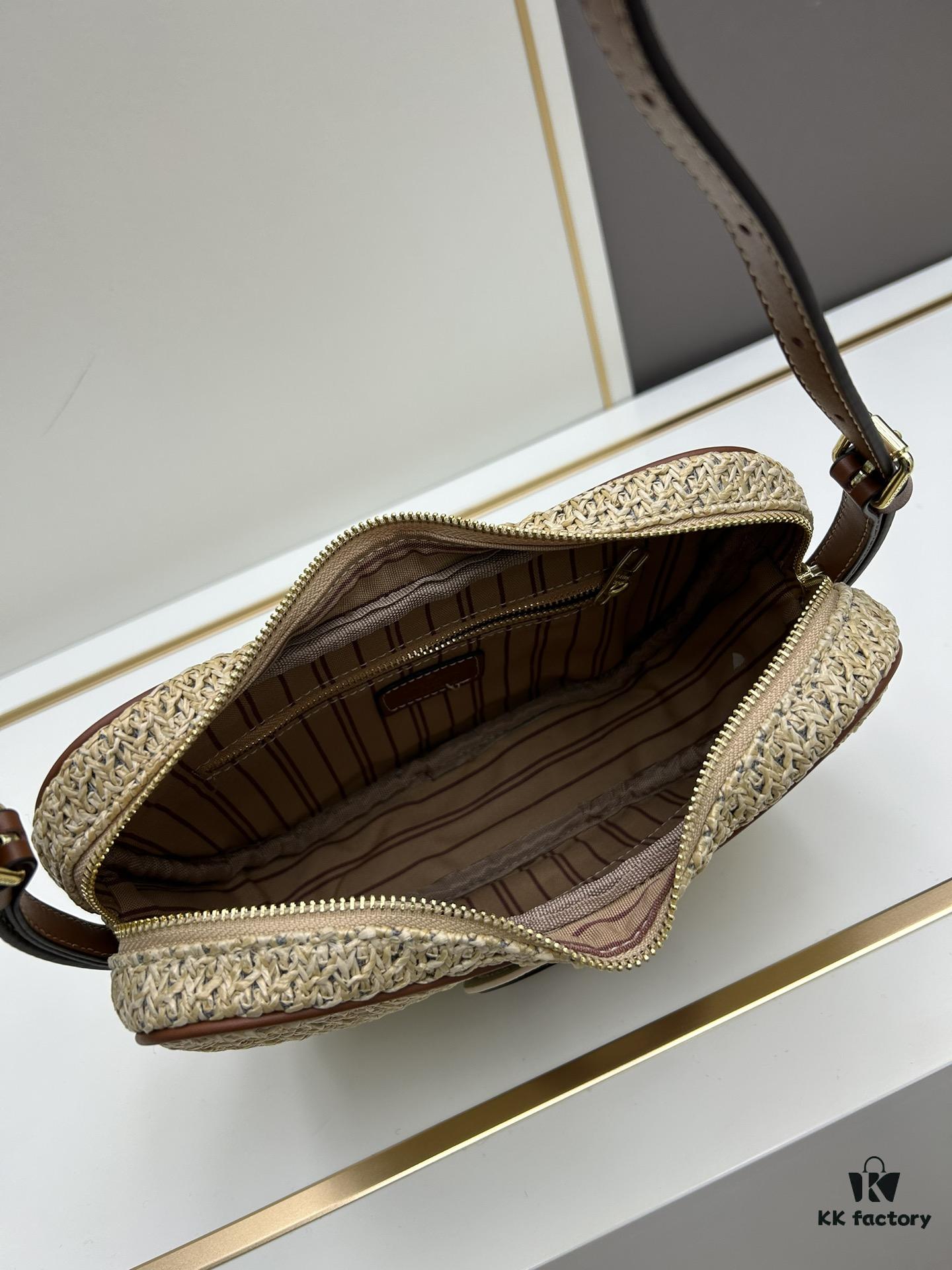 693073b06e68136f4d9a5f94 New Arrival Straw Woven Bag Croissant Handbag