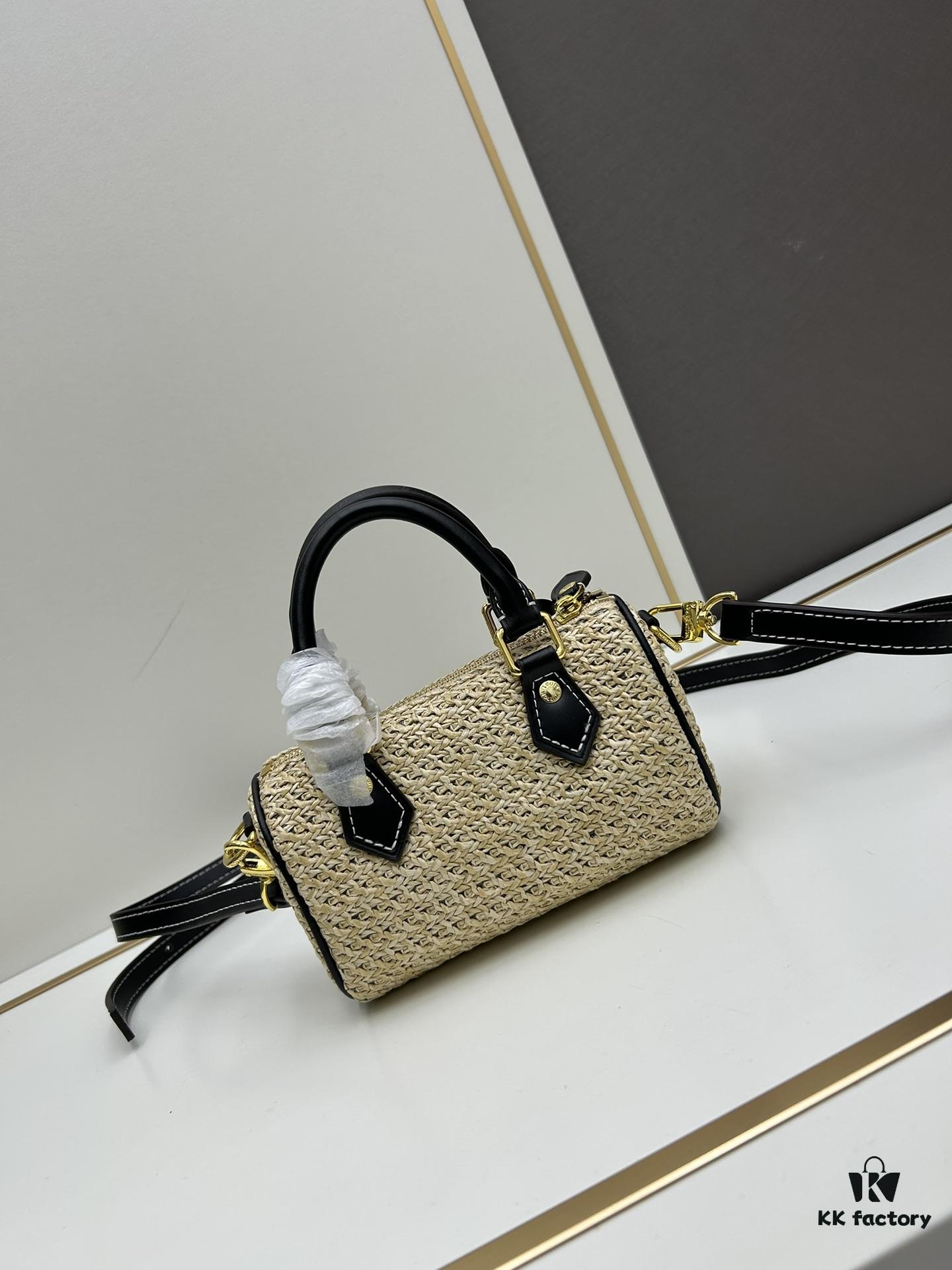 New Arrival [NANO SPEEDY Bag] Raffia (Woven)