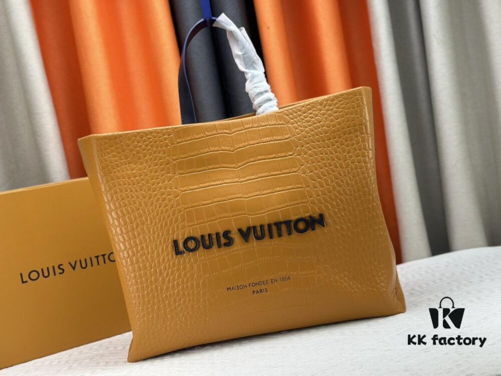 693073bc6e68136f4d9a5fab M24457 This Shopper Medium Bag Draws Inspiration from Louis Vuitton's Shopping Tote