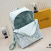 693073df6e68136f4d9a5ff1 Upgraded Version DU SHI JIA PAI M22519 Green Louis Vuitton 2023 New Men's DISCOVERY Monogram Water Drop Small Backpack LV Graffiti Backpack, Versatile Styling, High-Capacity Daily Travel Essential