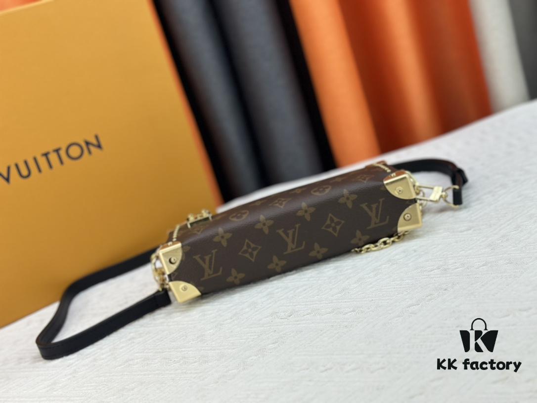 693073e16e68136f4d9a5ff5 Exclusive Real Shot M20250 Monogram Slim Trunk Bag
