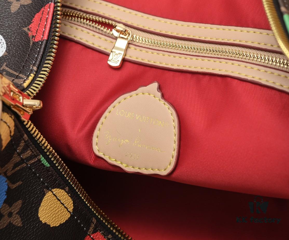 693073e86e68136f4d9a6001 LV x YK Keepall 45 Travel Bag from Louis Vuitton x Yayoi Kusama Collection