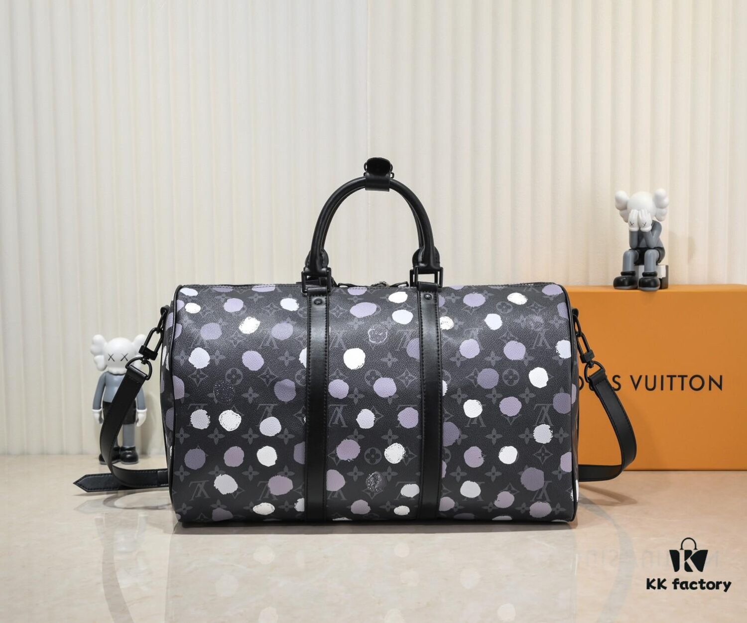 693073e96e68136f4d9a6002 M46400 46377 41416 LV x YK Keepall 45 Travel Bag