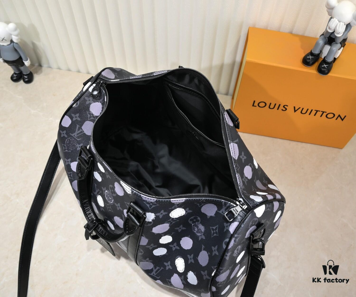 693073e96e68136f4d9a6003 M46400 46377 41416 LV x YK Keepall 45 Travel Bag