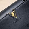 Upgraded M24607 Black Capucines Souple Large Handbag