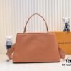 693073f36e68136f4d9a6017 Upgraded M24607 Brown Capucines Souple Large Handbag