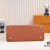 693073f36e68136f4d9a6019 Upgraded M24607 Brown Capucines Souple Large Handbag
