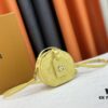 693073f76e68136f4d9a601d Original 10 M11294 Yellow M47117 M44699 Monogram Flower Women's Round Handbag Series Around Me Bag