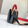 693073fd6e68136f4d9a6028 Upgraded Version 💋 M56848 Black with Deep Watermelon Red and Gold Hardware