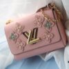 New Arrival [Rose] Top Quality Original Design [Rose]... Even More Beautiful in Real Life [Kiss][Kiss] LV's Hottest Twist Denim Medium Bag Now Available 💃