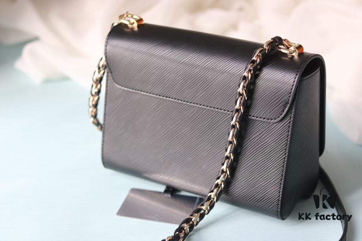 6930741d6e68136f4d9a606e Top-Quality Original LV Twist Medium Handbag in Epi Grained Leather