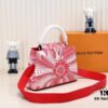 Exclusive On-site Photo - Red M21704 LV x YK Capucines BB Handbag