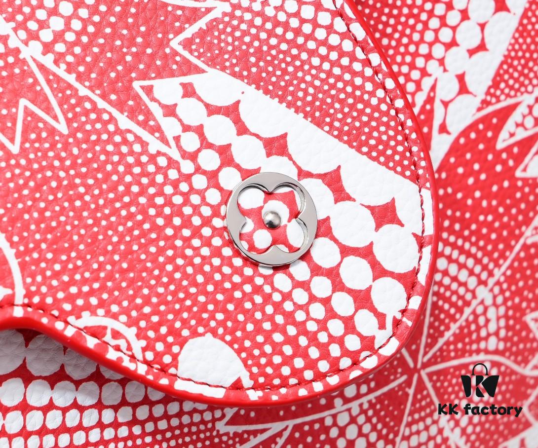 693074366e68136f4d9a60ae Exclusive On-Site Photo - LV x YK Capucines BB Handbag M21705 from the Louis Vuitton x Yayoi Kusama Collaboration Series