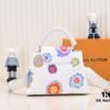 6930743f6e68136f4d9a60c2 Upgraded Version White M21727 Louis Vuitton x Yayoi Kusama Capsule Collection LV x YK Capucines BB Bag