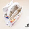 693074406e68136f4d9a60c7 Upgraded Version White M21727 Louis Vuitton x Yayoi Kusama Capsule Collection LV x YK Capucines BB Bag