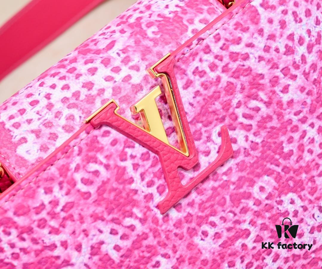 6930744f6e68136f4d9a60e5 Upgraded Red M21725 Louis Vuitton x Yayoi Kusama Capsule Collection Brings the LV x YK Capucines PM Bag into a Surreal Dreamworld